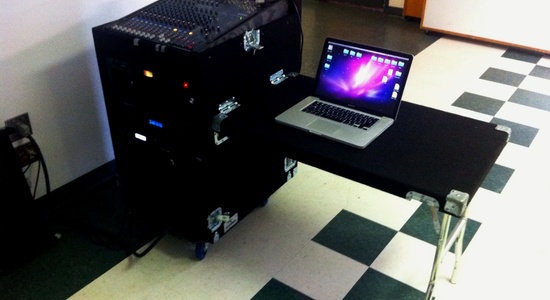 First Church of Christ: Portable Sound Command Center <br>Stylus Technologies, Bluffton, Indiana